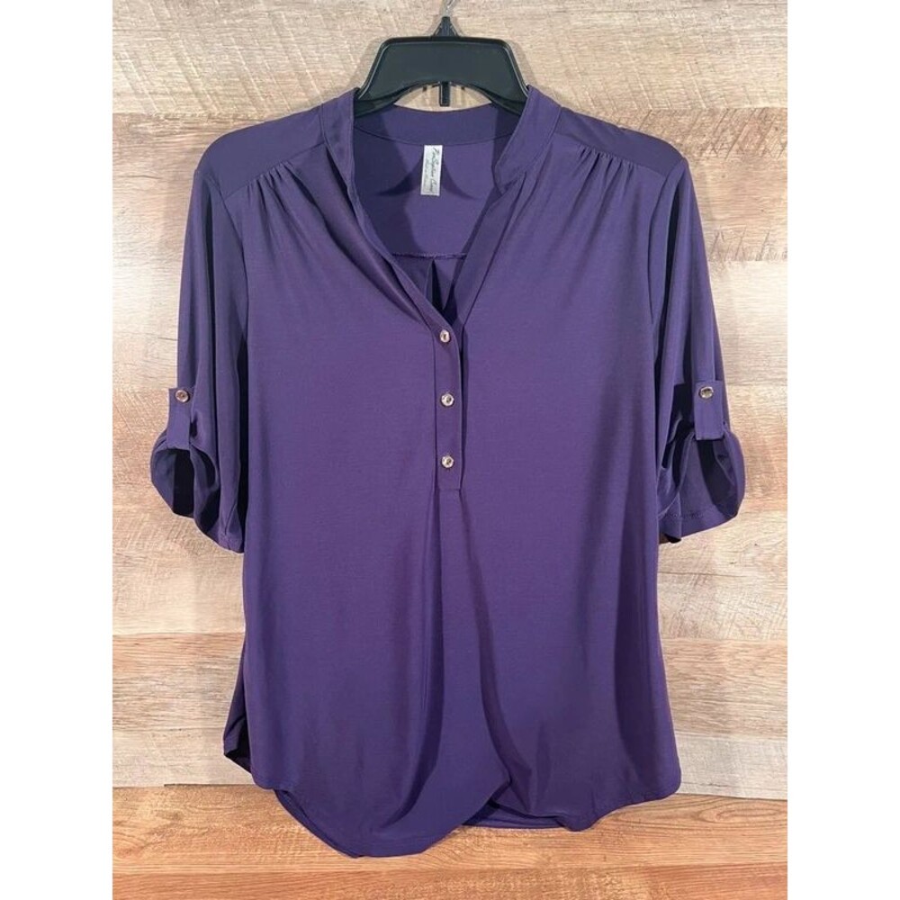 PerSeption Concept Purple Blouse